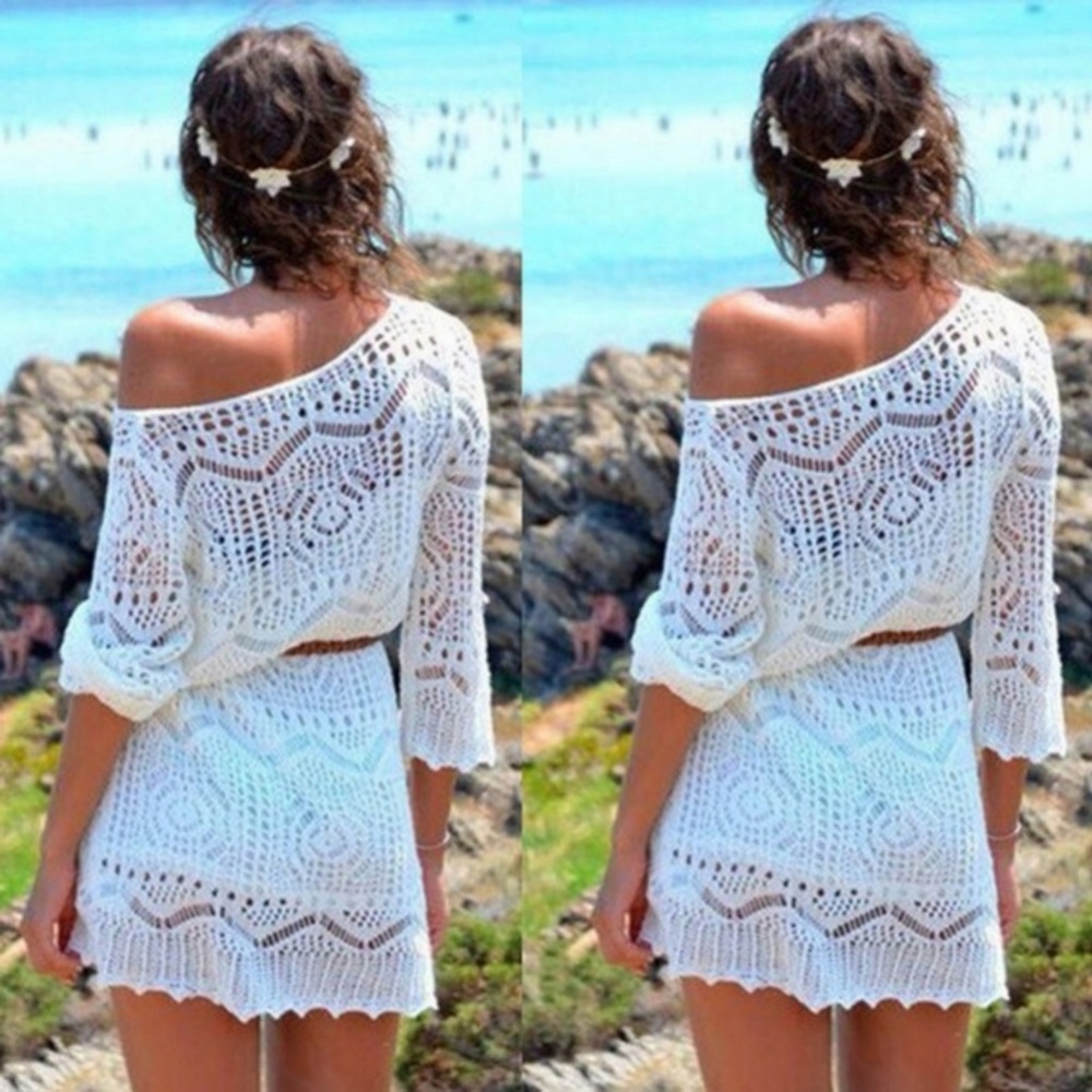 Bikini swim suit cover up
